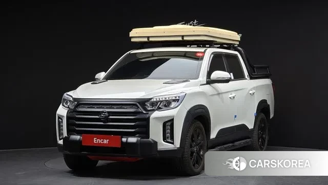 Ssangyong The New Rexton Sport 2022 Белый из Кореи