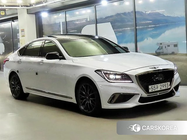 Genesis G80 2018 Белый из Кореи