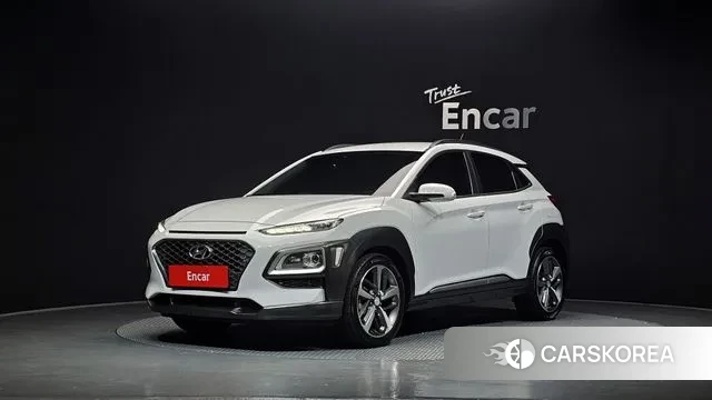 Hyundai Kona 2018 Белый из Кореи