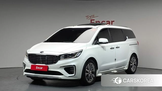 Kia The New Carnival 2018 Белый из Кореи