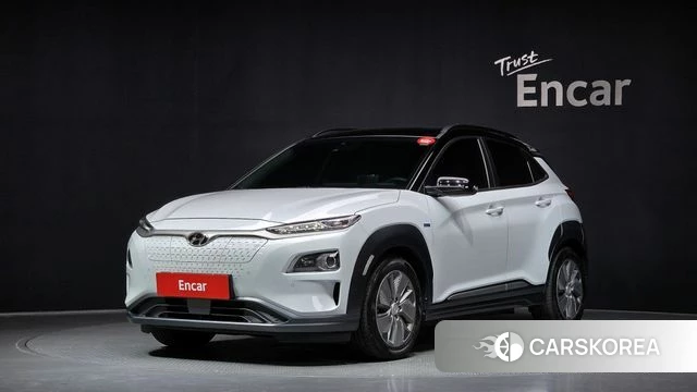Hyundai Kona Electric 2020 Белый из Кореи
