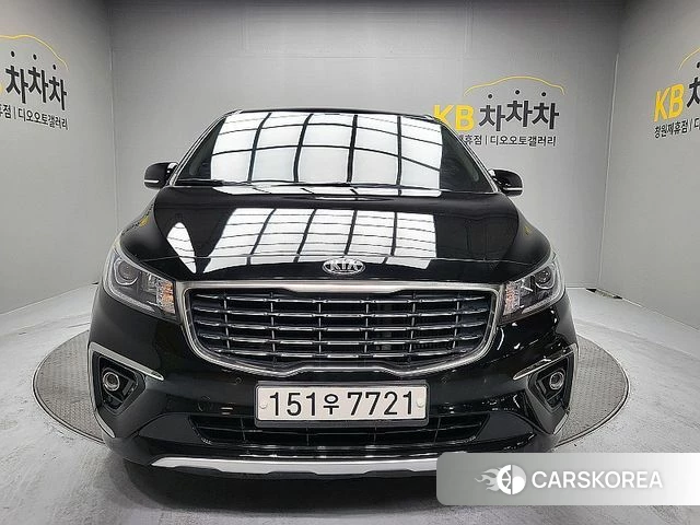 Kia The New Carnival 2019 Черный из Кореи