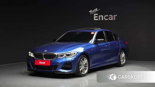 BMW 3 Series (G20) 2020 Синий из Кореи