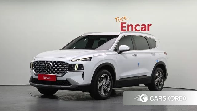 Hyundai The New Santa Fe 2021 Белый из Кореи