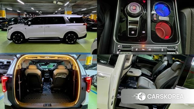 Kia The New Carnival 4th Generation 2025 Белый из Кореи