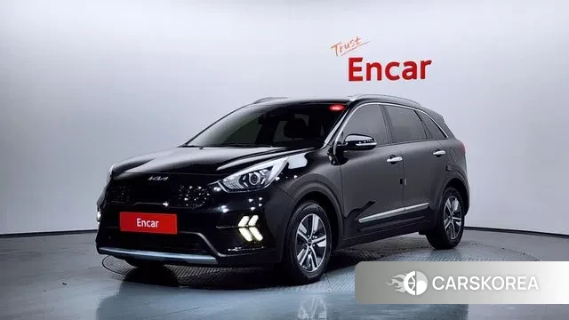 Kia The New Niro 2021 Черный из Кореи