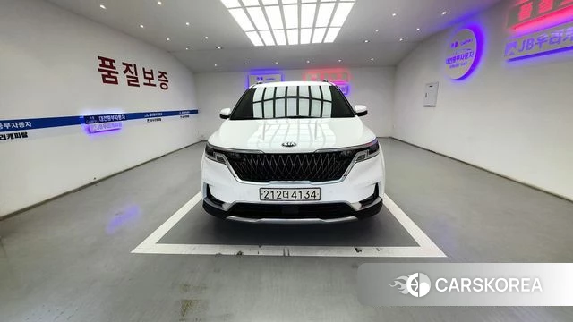 Kia Carnival 4th generation 2020 Белый из Кореи