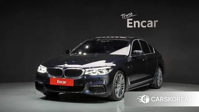 BMW 5 Series (G30) 2020 Синий из Кореи