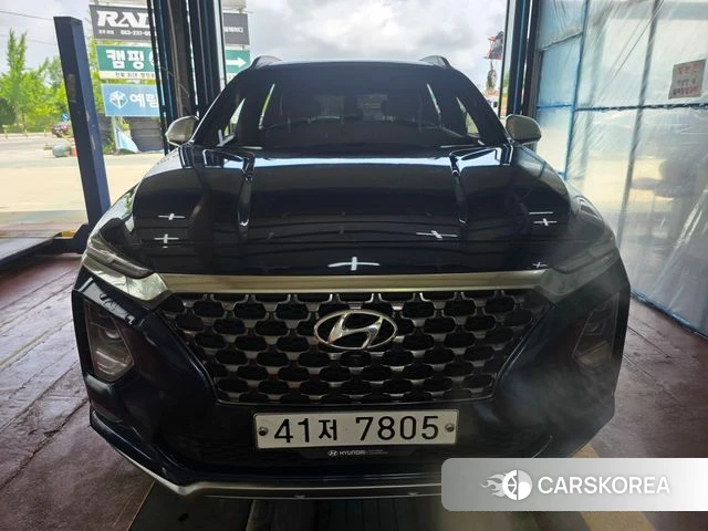 Hyundai Santa Fe TM 2018 Синий из Кореи