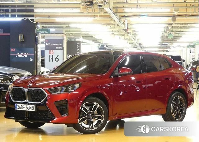 BMW X2 (U10) 2025 Красный из Кореи