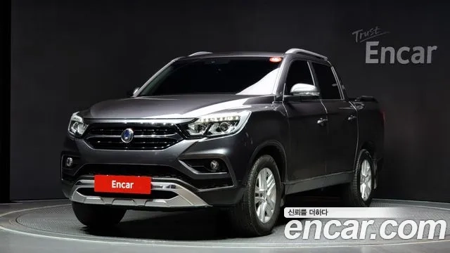 Ssangyong Rexton Sports 2019 Серый из Кореи