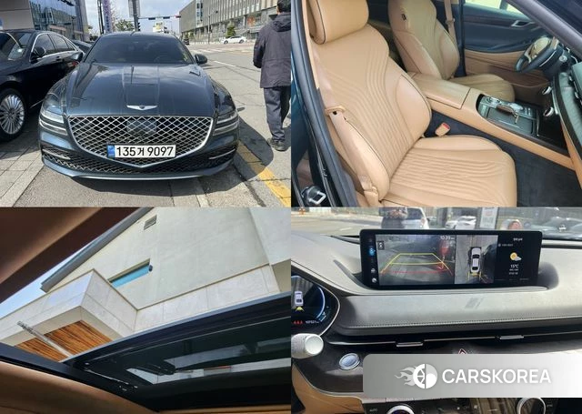 Genesis G80 (RG3) 2021 Синий из Кореи