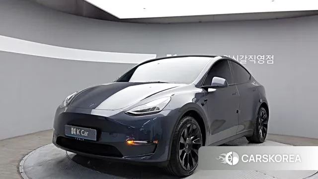 Tesla Model Y 2022 Серый из Кореи