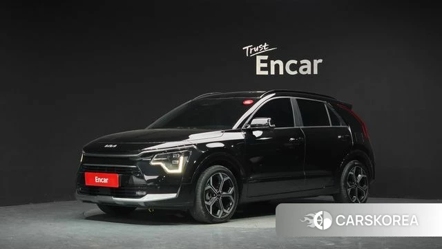 Kia Di Ol Nu Niro 2022 Черный из Кореи