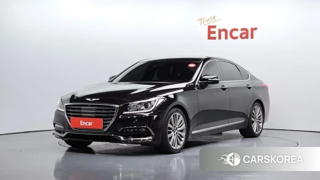Genesis G80 2018 Черный из Кореи