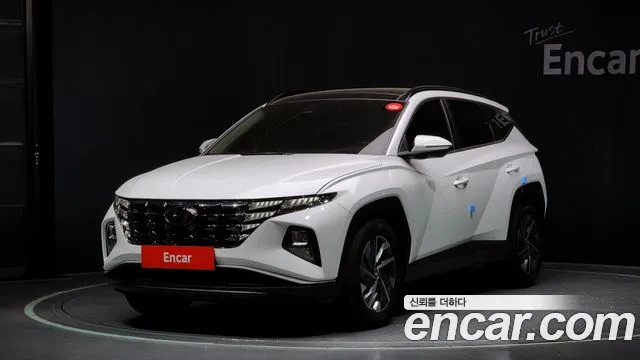 Hyundai Tucson (NX4) 2021 Белый из Кореи