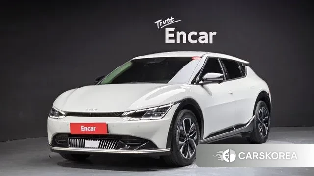 Kia EV6 2021 Серебристо-серый из Кореи