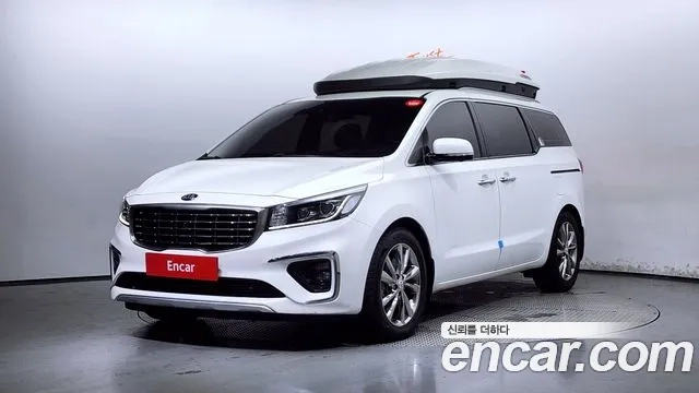Kia The New Carnival 2019 Белый из Кореи