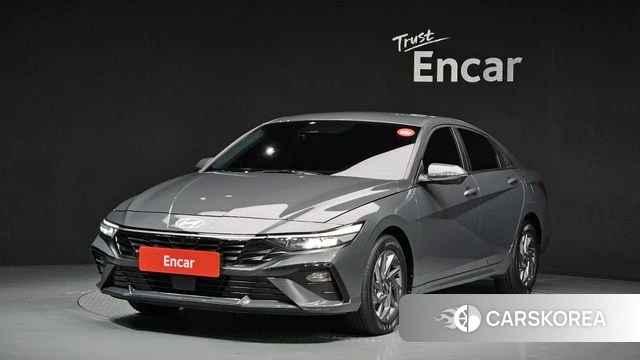 Hyundai The New Avante (CN7) 2023 Серый из Кореи