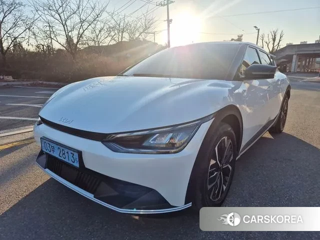 Kia EV6 2022 Белый из Кореи