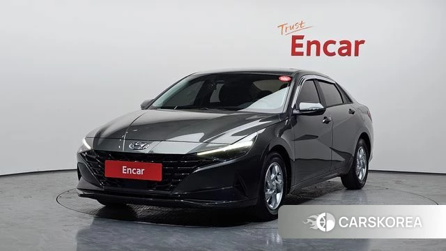 Hyundai Avante (CN7) 2021 Серый из Кореи