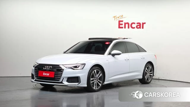 Audi A6 (C8) 2022 Белый из Кореи