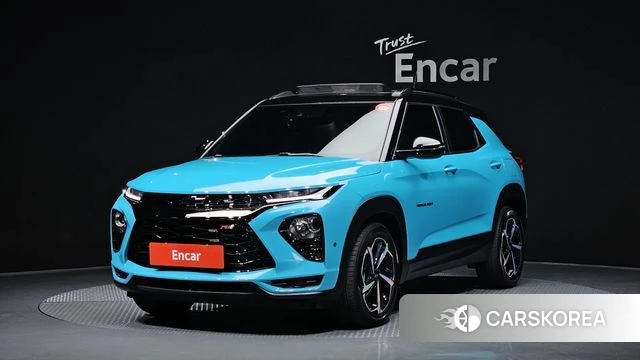 Chevrolet (GM Daewoo) Trailblazer 2020 Синий из Кореи