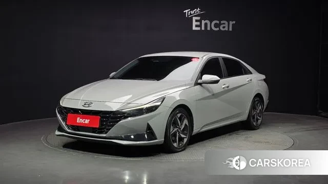 Hyundai Avante (CN7) 2020 Серебристо-серый из Кореи