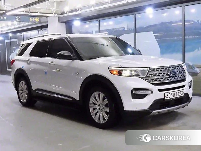 Ford Explorer 6th Generation 2020 Белый из Кореи