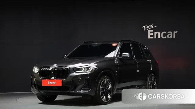 BMW iX3 2021 Серый из Кореи
