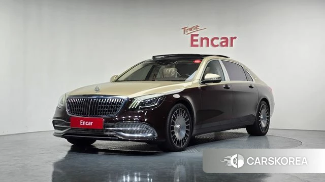 Mercedes-Benz S-Class W222 2020 Коричневый двухцветный из Кореи