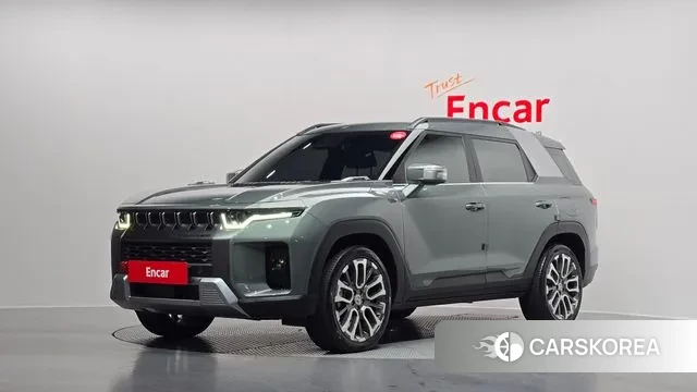 Ssangyong Torres 2023 Зеленый из Кореи