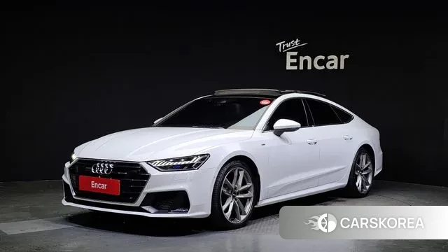 Audi A7 (4K) 2020 Белый из Кореи