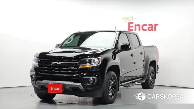 Chevrolet (GM Daewoo) Real New Colorado 2022 Черный из Кореи