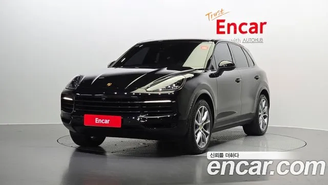 Porsche Cayenne (PO536) 2019 Черный из Кореи