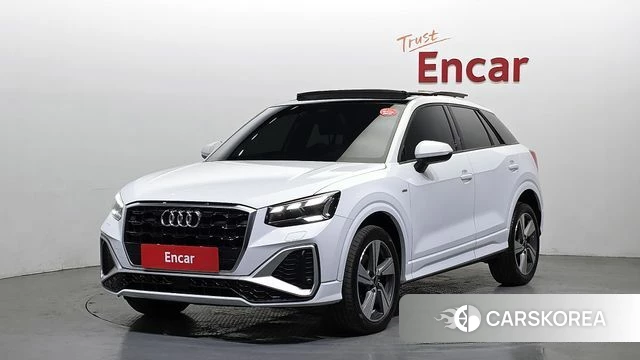 Audi Q2 2023 Белый из Кореи