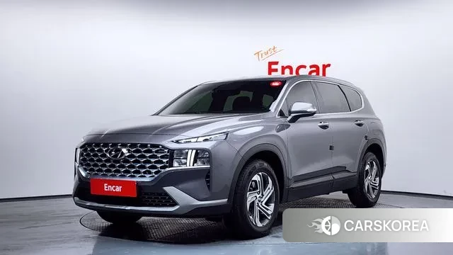 Hyundai The New Santa Fe 2021 Серый из Кореи