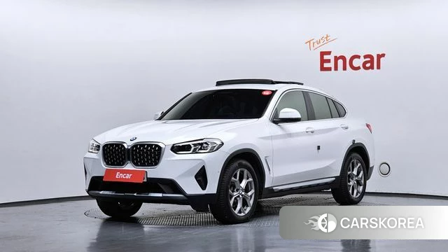 BMW X4 (G02) 2022 Белый из Кореи