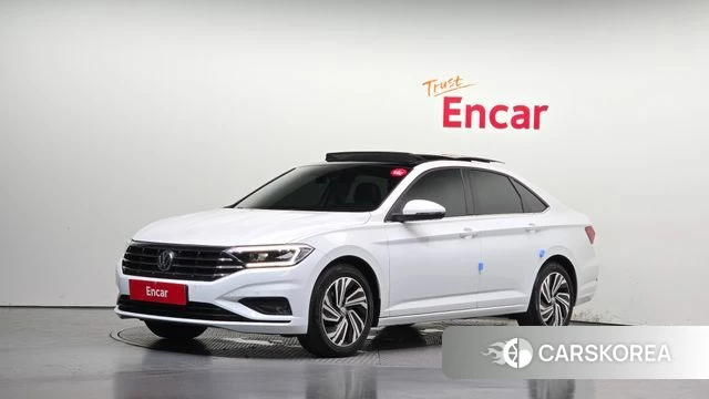 Volkswagen 7th Generation of Jetta 2021 Белый из Кореи