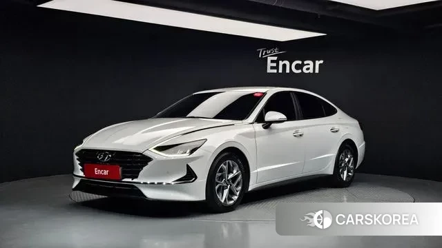 Hyundai Sonata (DN8) 2019 Белый из Кореи