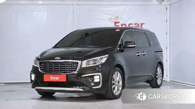 Kia The New Carnival 2019 Черный из Кореи