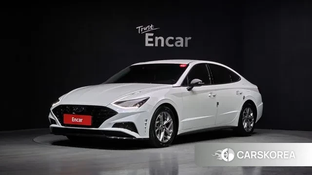 Hyundai Sonata (DN8) 2019 Белый из Кореи
