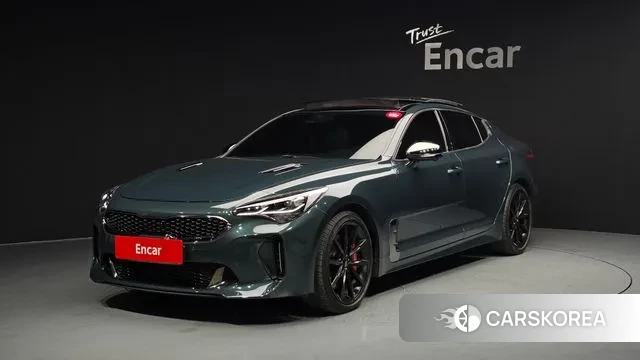 Kia Stinger Meister 2021 Синий нефрит из Кореи