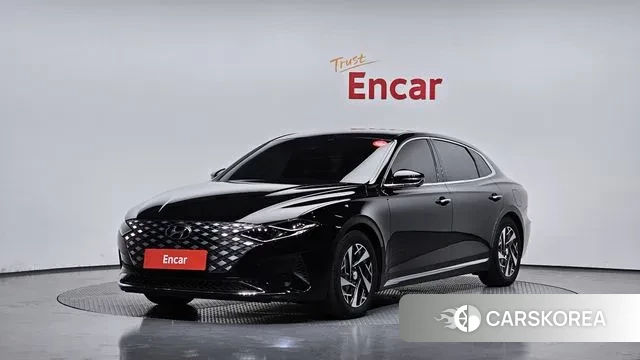 Hyundai The New Grandeur IG Hybrid 2021 Черный из Кореи