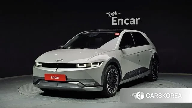 Hyundai Ionic 5 2021 Серебристо-серый из Кореи