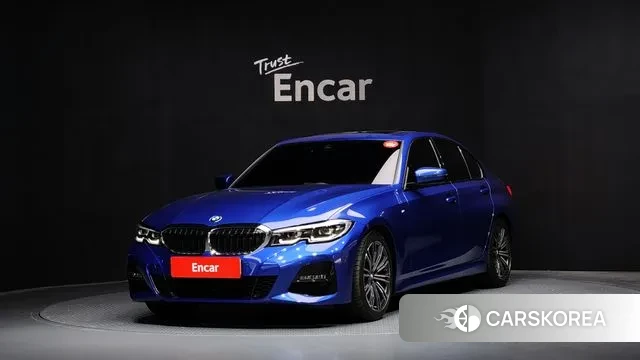 BMW 3 Series (G20) 2022 Синий из Кореи