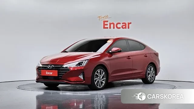 Hyundai The New Avante AD 2018 Красный из Кореи