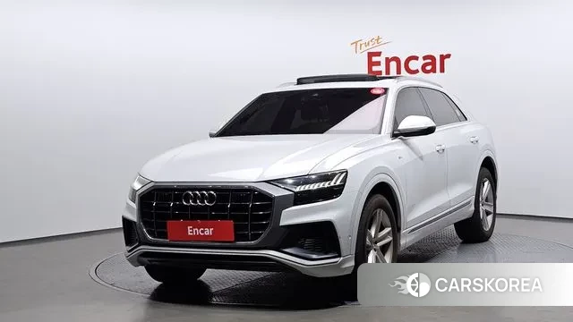 Audi Q8 (4M) 2021 Белый из Кореи