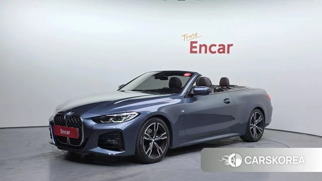 BMW 4 Series (G22) 2021 Синий из Кореи