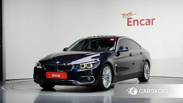 BMW 4 Series (F32) 2020 Синий из Кореи
